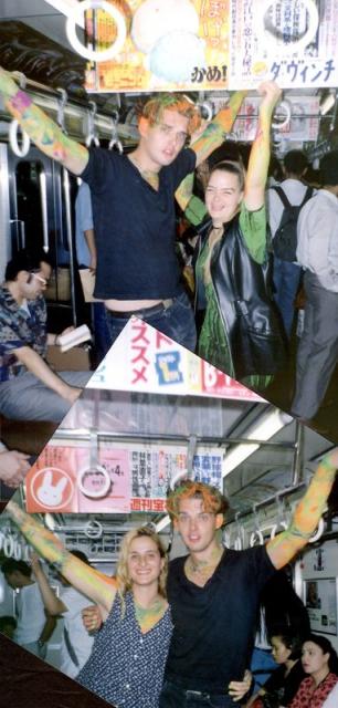 on the train to Roppongi   and _____Arms Up____.jpg